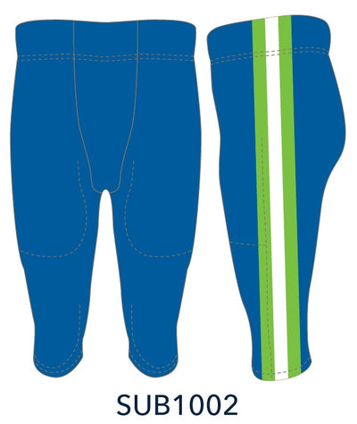 Adult Fully Sublimated Football Pant