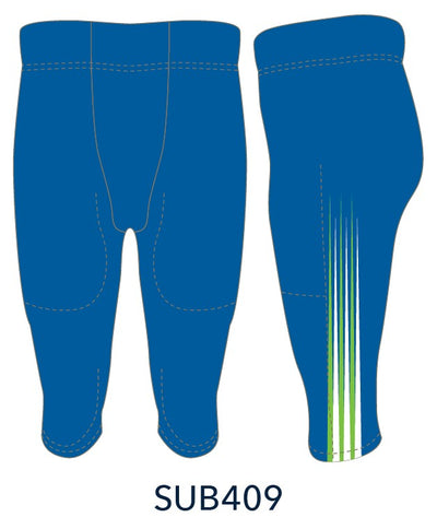 Adult Fully Sublimated Football Pant