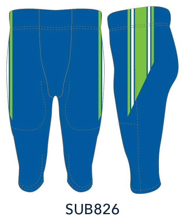 Adult Fully Sublimated Football Pant
