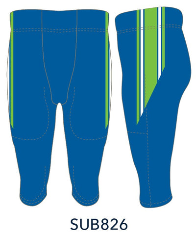Adult Fully Sublimated Football Pant
