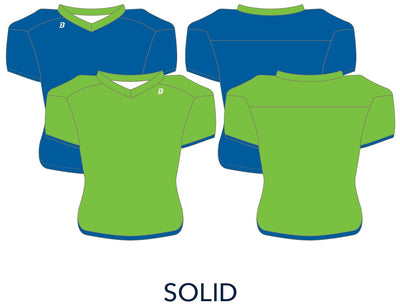 Youth Reversible Waist Length Football Jersey
