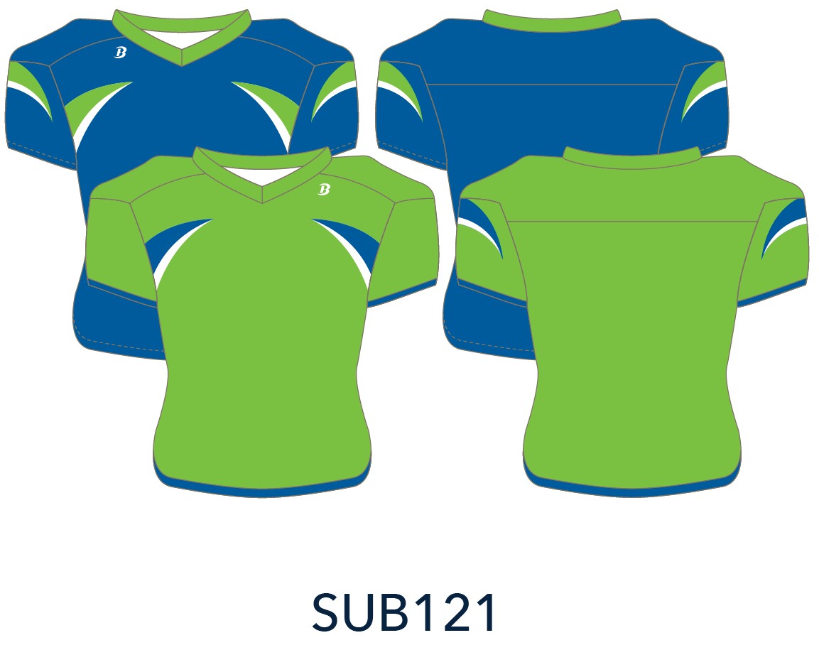 Adult Reversible Waist Length Football Jersey