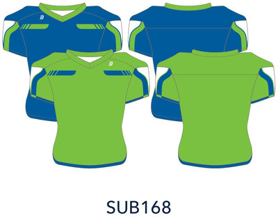 Adult Reversible Waist Length Football Jersey