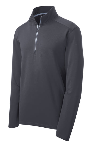Men's 1/4 Zip Textured Pullover
