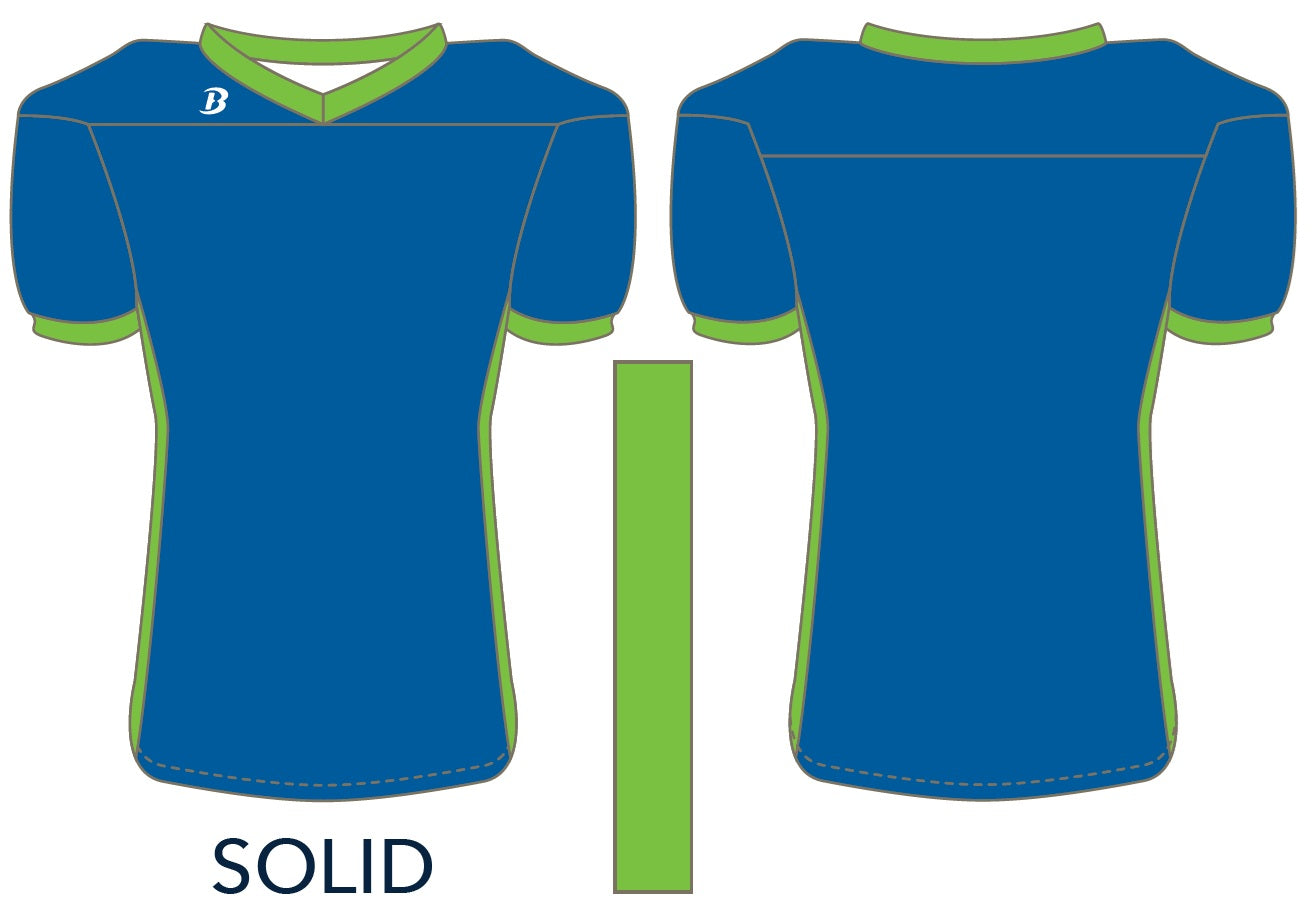 Youth Elastic Sleeve Football Jersey