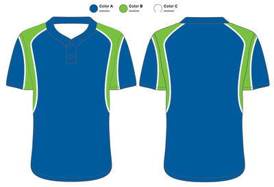 Full Button Baseball Jersey