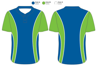 Full Button Baseball Jersey