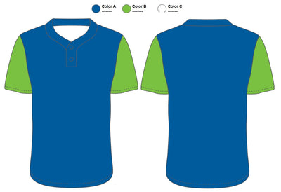 Full Button Baseball Jersey