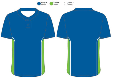 Full Button Baseball Jersey