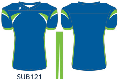 Youth Elastic Sleeve Football Jersey