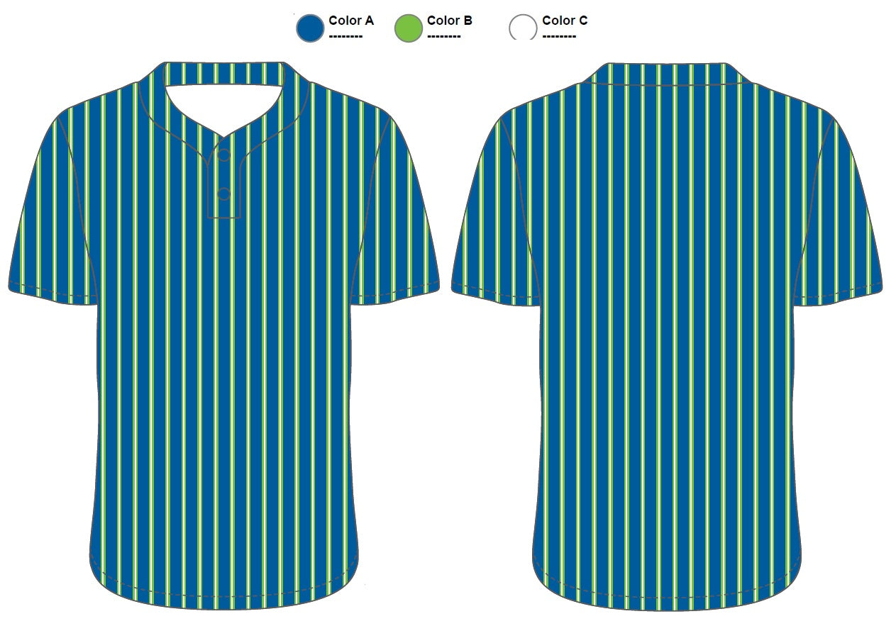 Full Button Baseball Jersey