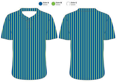 Full Button Baseball Jersey