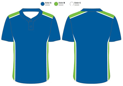 Full Button Baseball Jersey