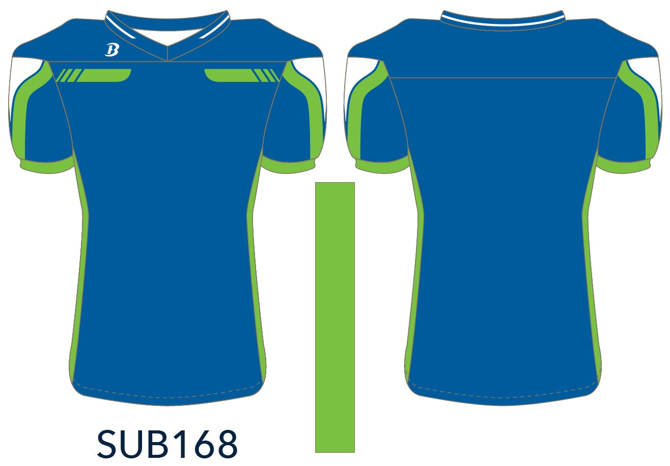 Youth Elastic Sleeve Football Jersey