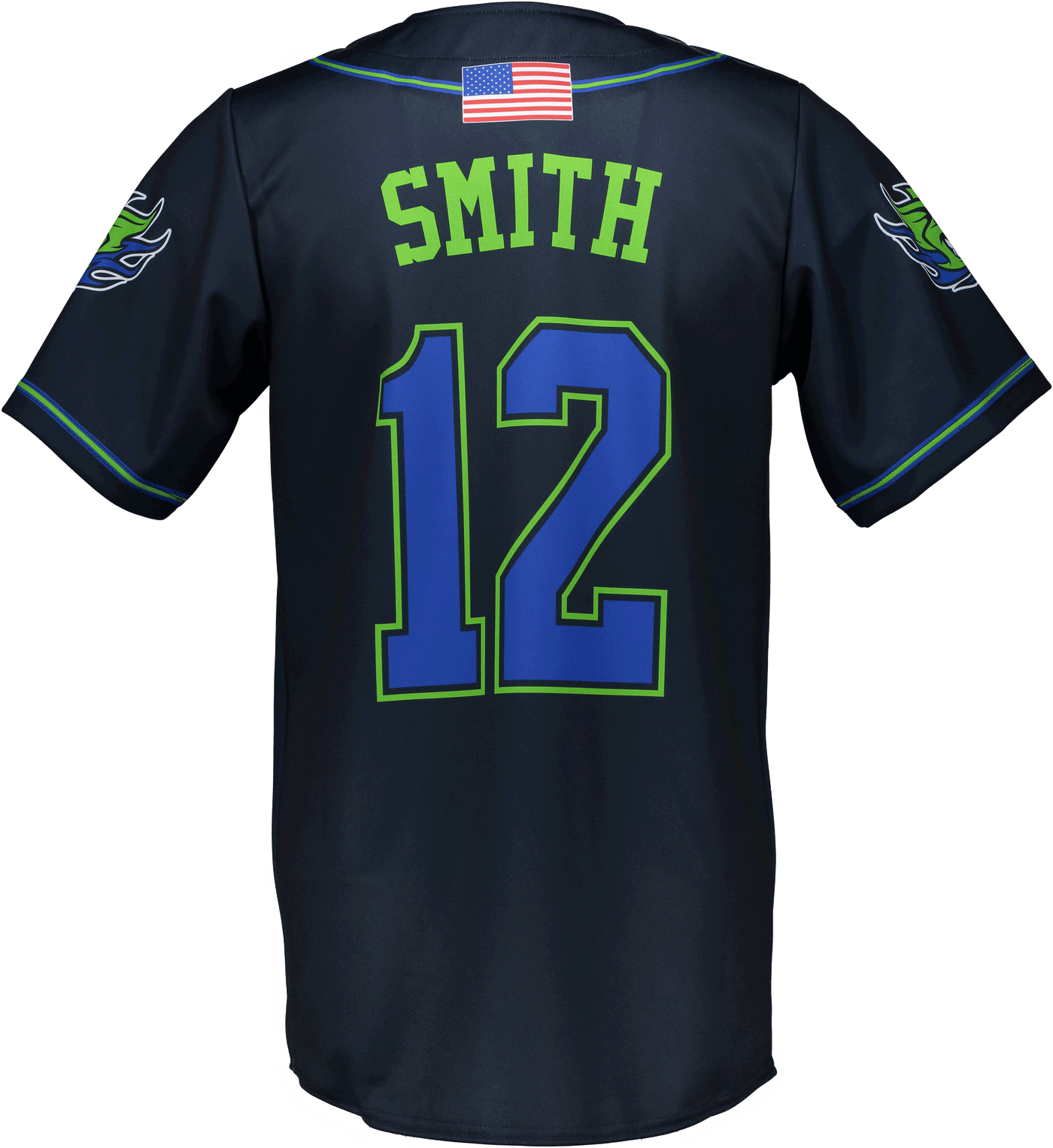Full Button Baseball Jersey
