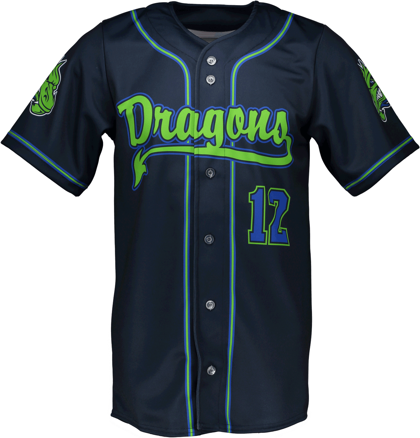 Full Button Baseball Jersey