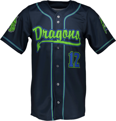 Full Button Baseball Jersey