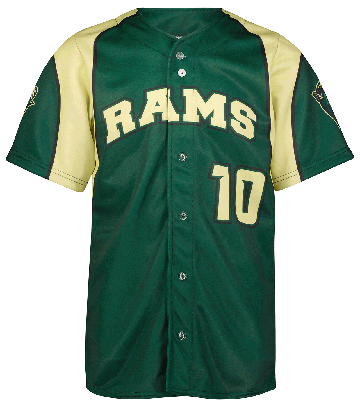 Full Button Baseball Jersey