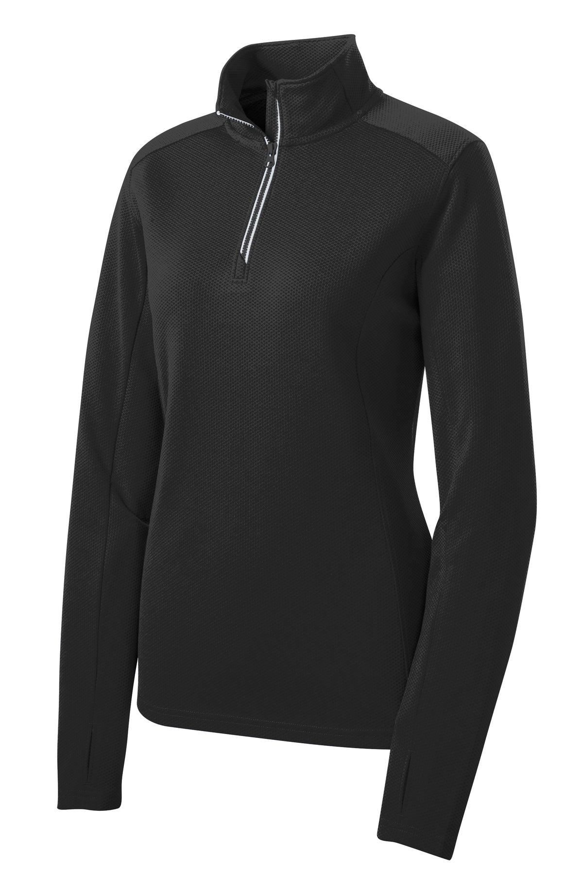 Women's 1/4 Zip Textured Pullover