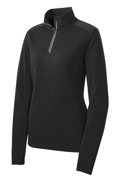 Women's 1/4 Zip Textured Pullover