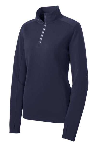 Women's 1/4 Zip Textured Pullover