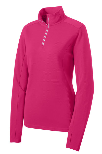 Women's 1/4 Zip Textured Pullover