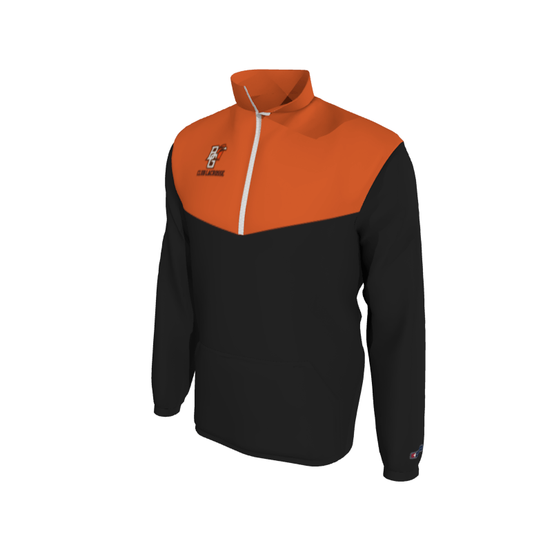 Custom BG Club Lacrosse Mission Jacket, Men's 2-Color 1652E Supplex, Elastic Cuffs (x 27)