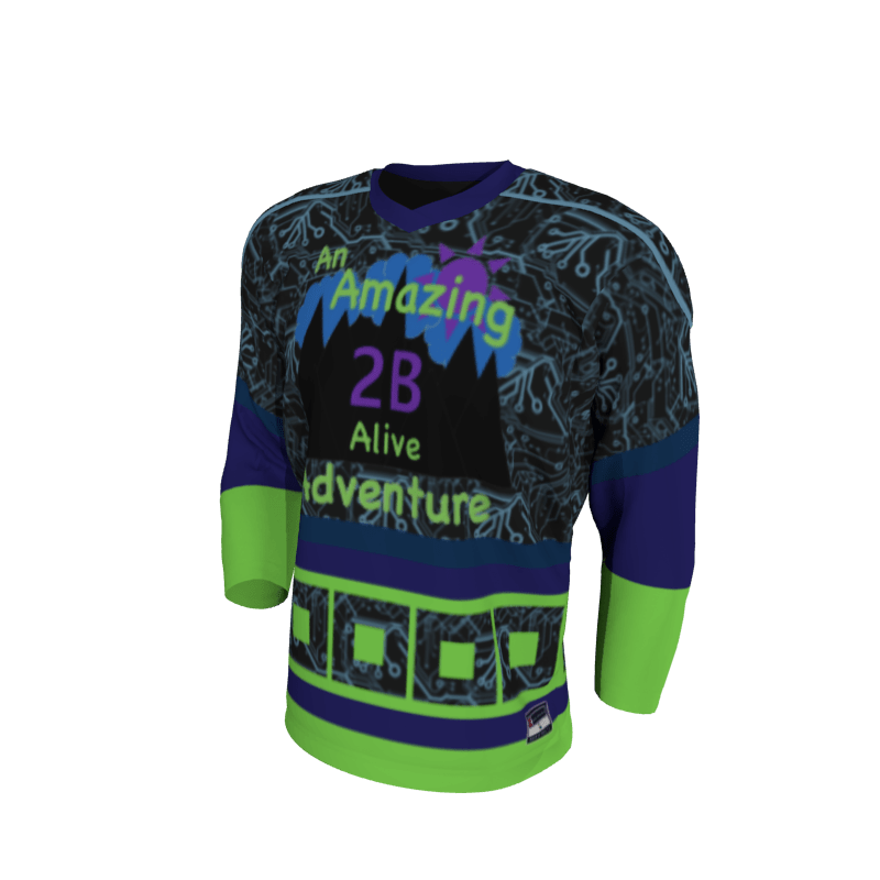 Custom Ice Hockey Uniforms Carolina Velocity Jersey. (x 3)
