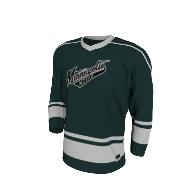 Custom Ice Hockey Uniforms Minnesota Velocity Jersey. (x 1)