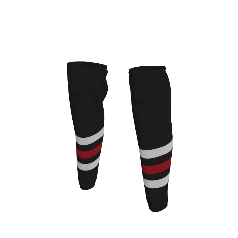Custom Ice Hockey Uniforms Three Stripe Hockey Socks. (x 1)
