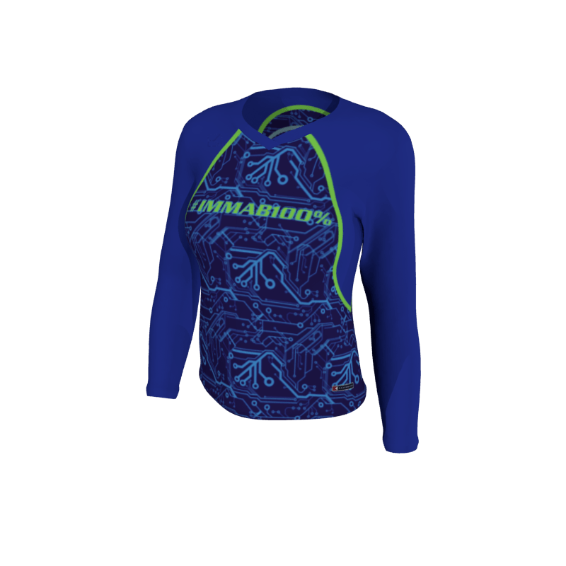 Custom Lacrosse Uniforms 406 Women's Long Sleeve Shooting Shirt. (x 12)