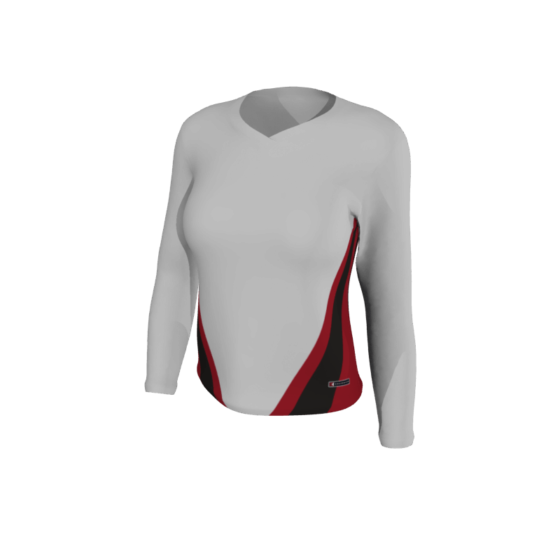 Custom Lacrosse Uniforms 806 Women's Long Sleeve Shooting Shirt. (x 12)