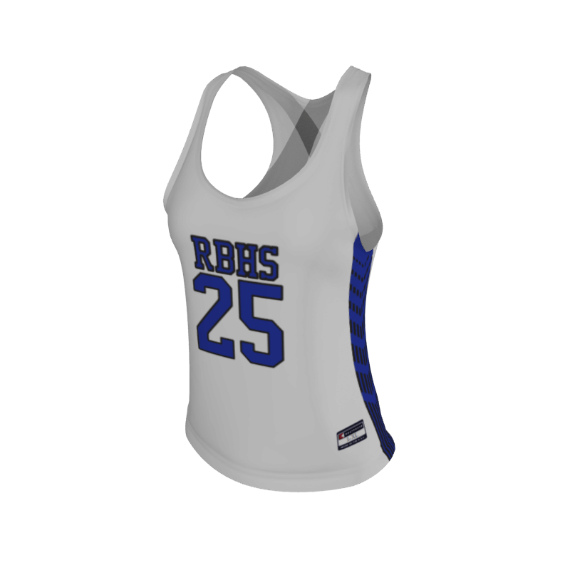 Custom Lacrosse Uniforms NFHS12 Women's Racer Back Reversible Jersey. (x 25)