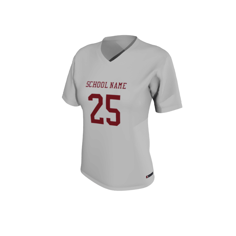 Custom Lacrosse Uniforms Solid Women's Short-Sleeve Shooting Shirt. (x 1)