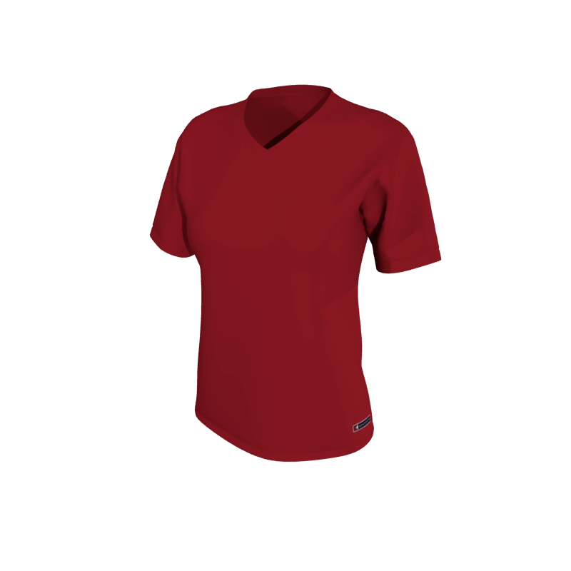 Custom Lacrosse Uniforms Solid Women's Short-Sleeve Shooting Shirt. (x 2)
