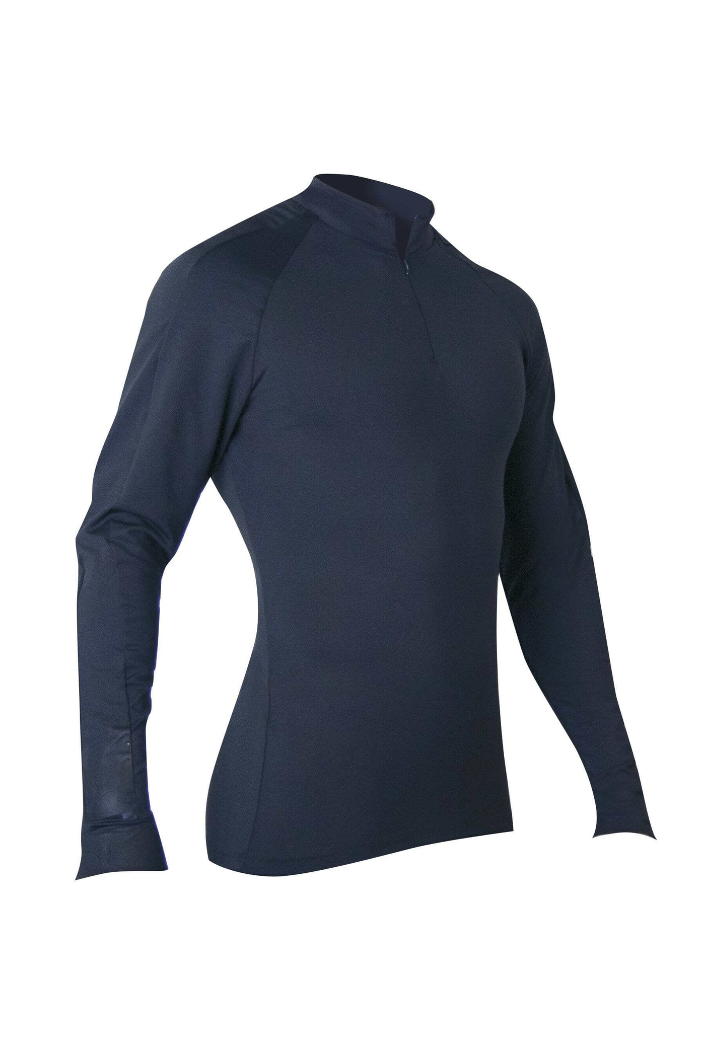 Men's Core Quarter-Zip Compression Top Navy / Small