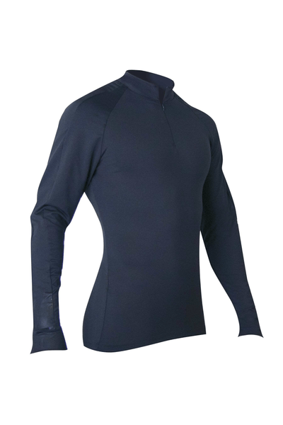 Men's Core Quarter-Zip Compression Top Navy / Small