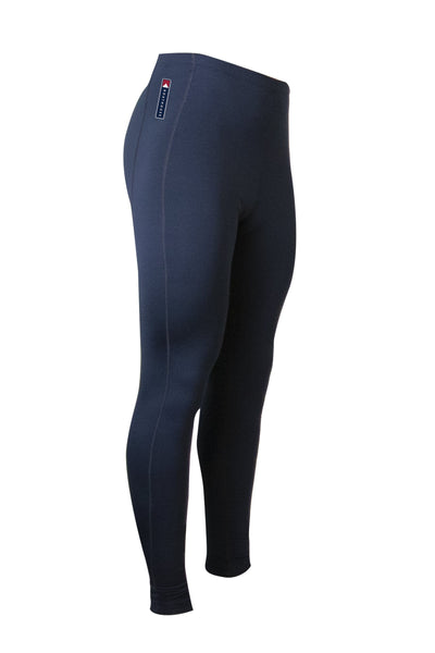 Men's Solid Training Tights Navy / Small
