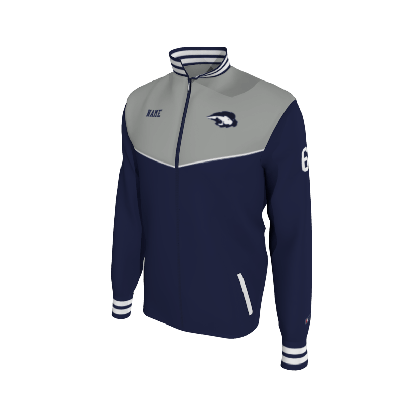 Custom Men's Victory Jacket (Reorder) 2052 Victory Men's 2-Color Pro-Tech, Knit Cuffs [2052 REORDER]. (x 18)