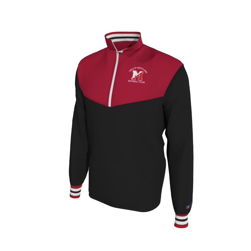 Custom Mission Jacket, Men's 2-Color 1652 Mission 2-Color Supplex, Knit Cuffs. (x 16)