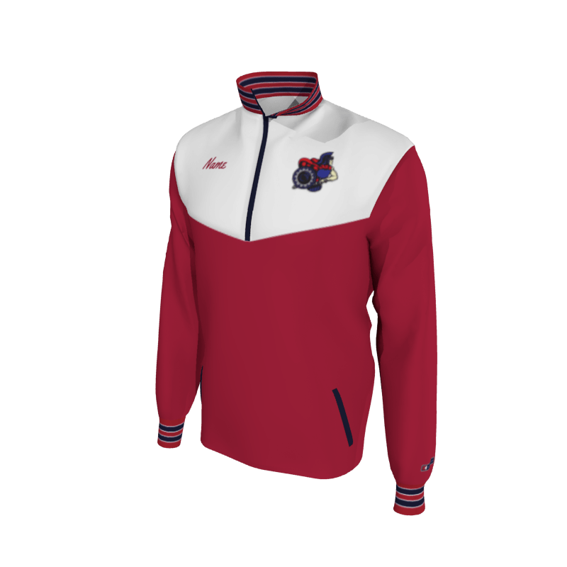Custom Mission Jacket, Men's 2-Color 1652 Mission 2-Color Supplex, Knit Cuffs. (x 67)