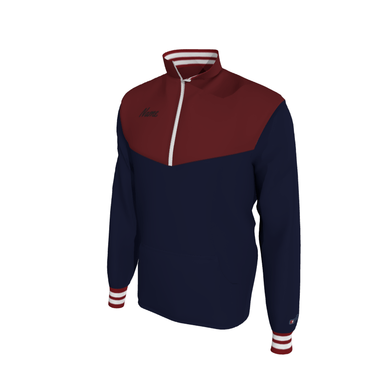 Custom Mission Jacket, Men's 2-Color 1652 Mission 2-Color Supplex, Knit Cuffs. (x 8)