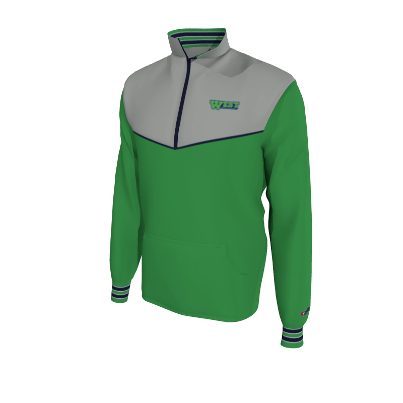 Custom Mission Pullover, Men's 1052 Mission 2-Color Pro-Tech, Knit Cuffs. (x 1)