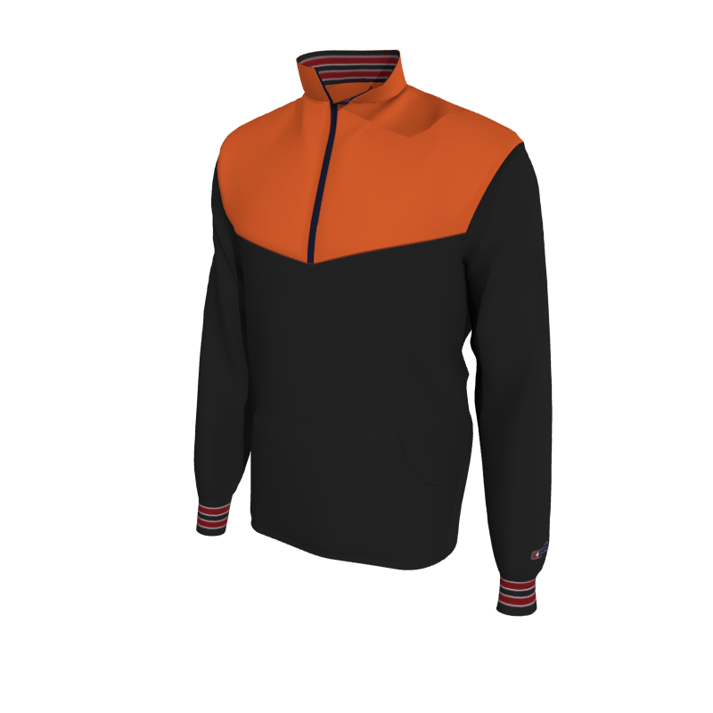 Custom Mission Pullover, Men's 1052 Mission 2-Color Pro-Tech, Knit Cuffs. (x 1)