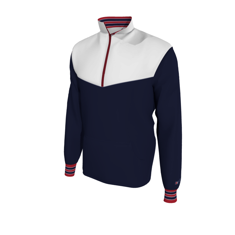 Custom Mission Pullover, Men's 1052 Mission 2-Color Pro-Tech, Knit Cuffs. (x 1)