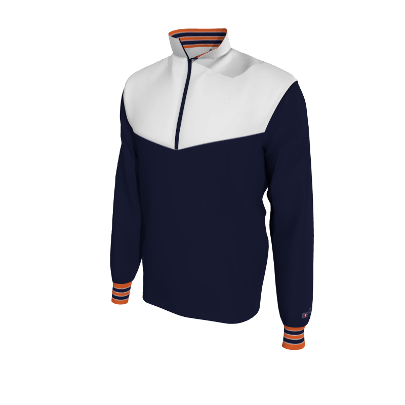 Custom Mission Pullover, Men's 1052 Mission 2-Color Pro-Tech, Knit Cuffs. (x 1)
