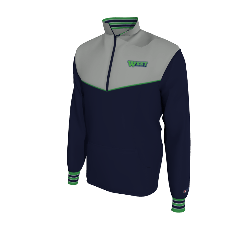 Custom Mission Pullover, Men's 1052 Mission 2-Color Pro-Tech, Knit Cuffs. (x 1)