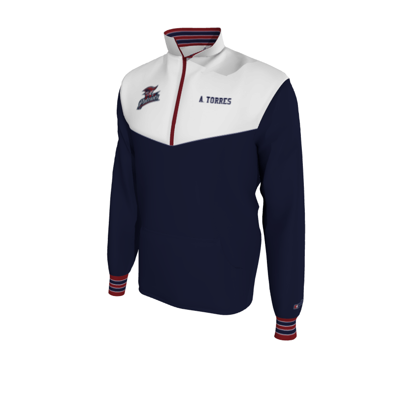 Custom Mission Pullover, Men's 1052 Mission 2-Color Pro-Tech, Knit Cuffs. (x 50)