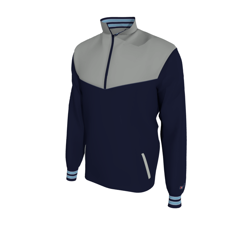 Custom Mission Pullover, Men's 1052 Mission 2-Color Pro-Tech, Knit Cuffs. (x 6)
