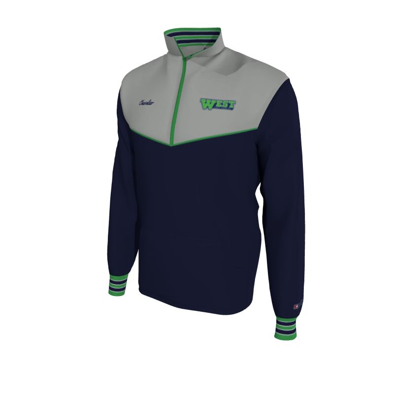 Custom Mission Pullover, Men's 1052 Mission 2-Color Pro-Tech, Knit Cuffs. (x 6)